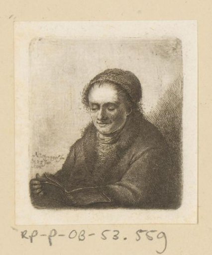 Reading woman