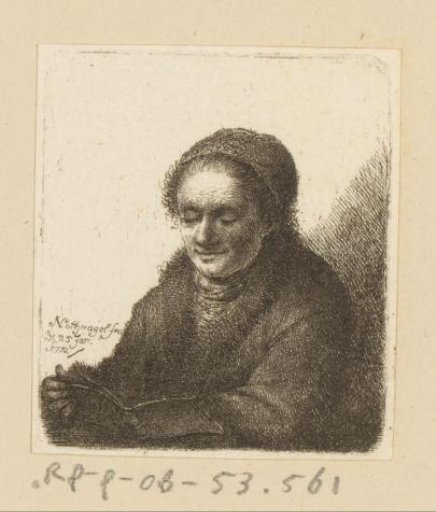 Reading woman