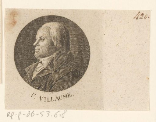 Portrait of Peter Villaume