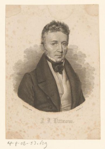 Portrait of Joseph Johann von Littrow