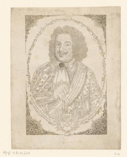 Portrait of Johann Georg III, Elector of Saxony