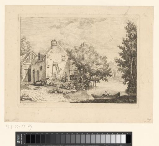 View of a house on the water
