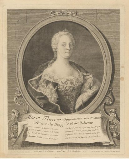 Portrait of Maria Theresa, Holy Roman Empress