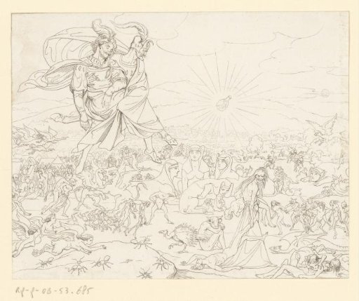 Illustration to Goethe's Faust