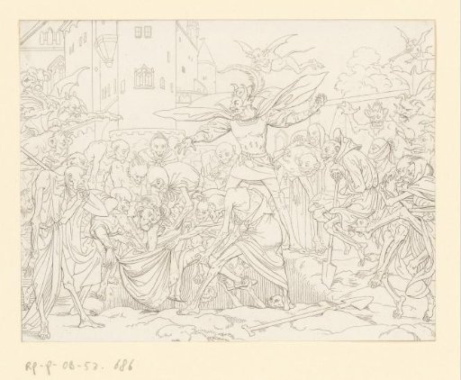 Illustration to Goethe's Faust