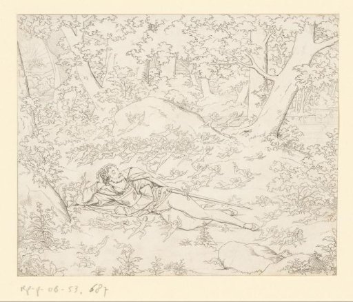 Illustration to Goethe's Faust