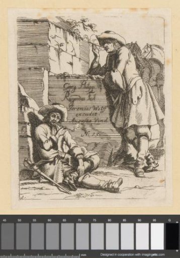 Title page with two smoking men