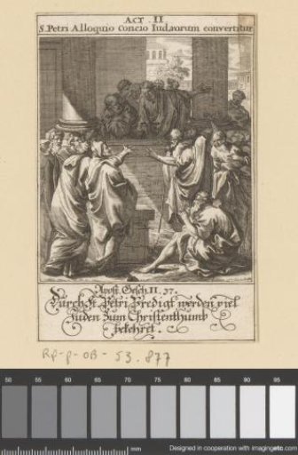Jews converted by the words of Apostle Peter