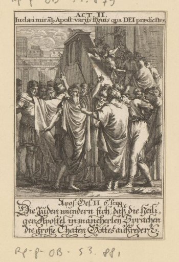 Jews hear the apostles speaking in many languages