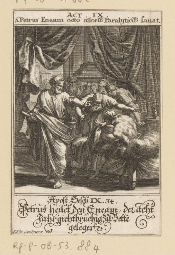 Apostle Peter Heals Aeneas
