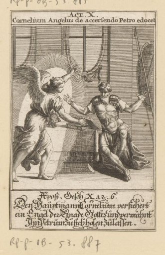Angel Speaks to Cornelius