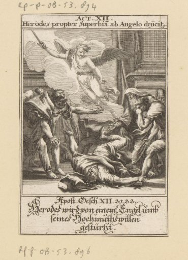 Herod Slain by an Angel Because of His Pride