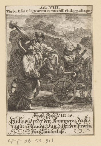 Apostle Philip Speaks with the Eunuch