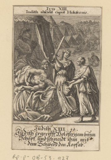 Judith beheads Holofernes