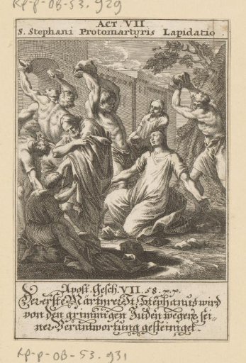Saint Stephen stoned