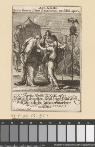 Apostle Paul receives word from his sister's son that the Jews want to kill him