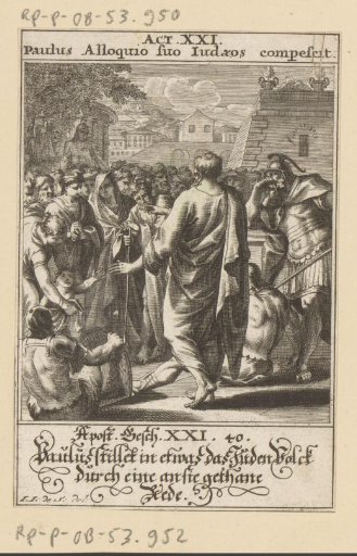 Apostle Paul addresses the Jews