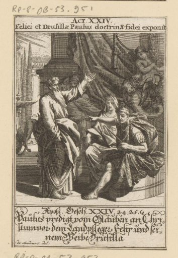 Apostle Paul before Felix and Drusilla