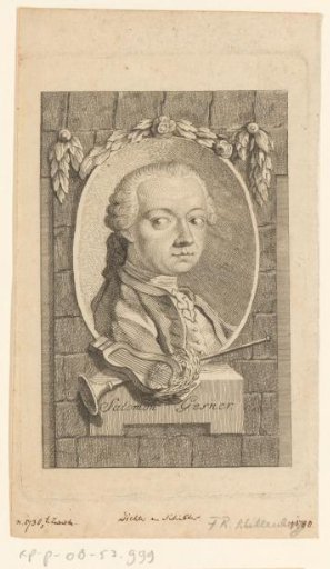 Portrait of Salomon Gessner