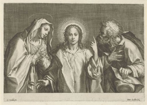 Christ between His Parents