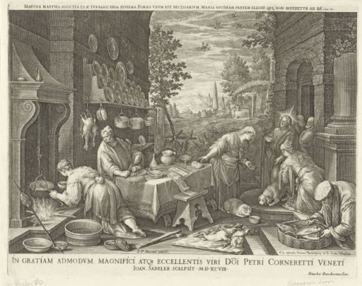Christ in the House of Martha and Mary