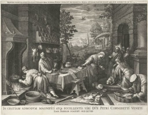 Christ in the House of Martha and Mary
