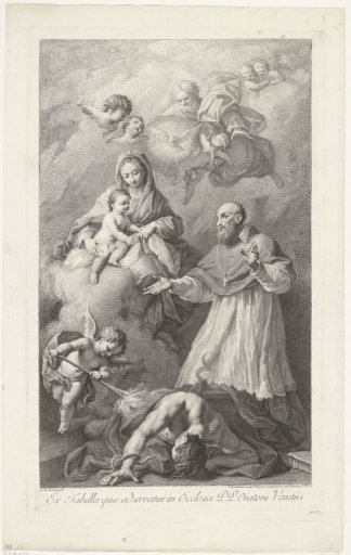 Mary with Child and Saint Francis de Sales