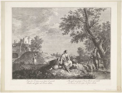 Landscape with a shepherd's family