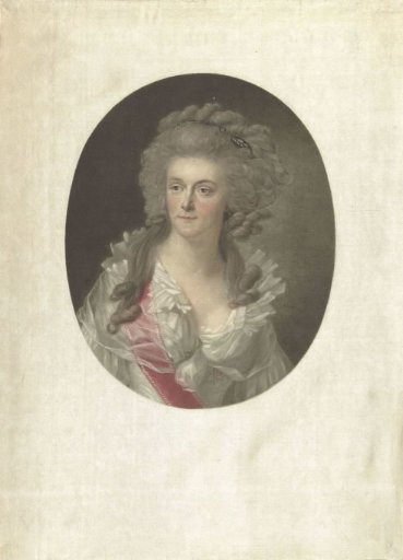 Portrait of Wilhelmina of Prussia, Princess of Orange-Nassau