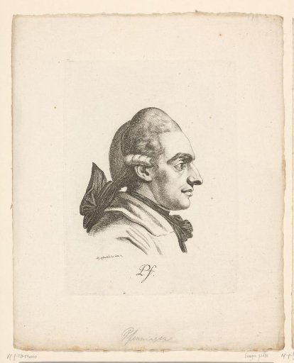 Portrait of Heinrich Pfenninger