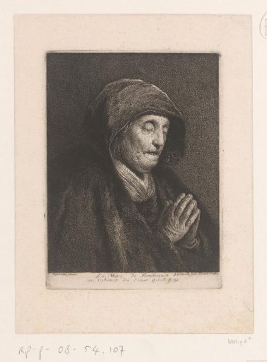 Portrait of Neeltje Willemsdr. Zuytbrouck praying