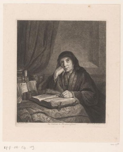 Portrait of Neeltje Willemsdr. Zuytbrouck reading