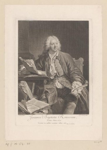 Portrait of Jean-Baptiste Rousseau