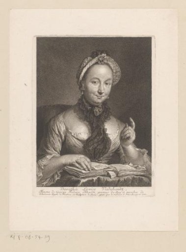 Portrait of Dorothea Louise Schmidt