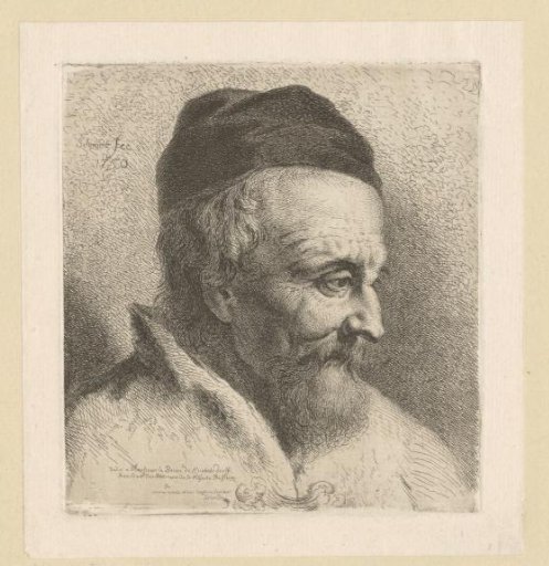 Head of an old man