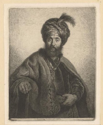 Old man with turban