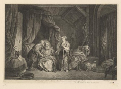 Sarah Brings Hagar to Abraham
