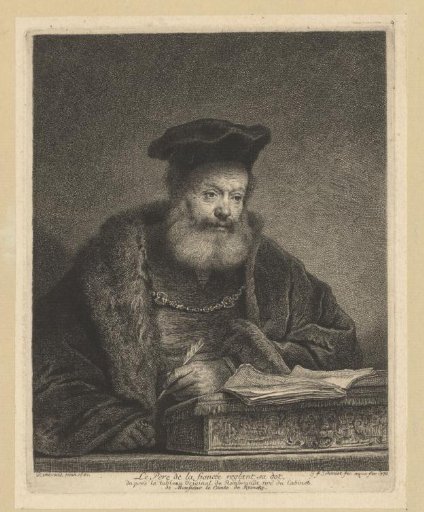 Scholar at a Lectern