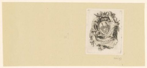 Ex libris of R.G., Baron van Kottwitz