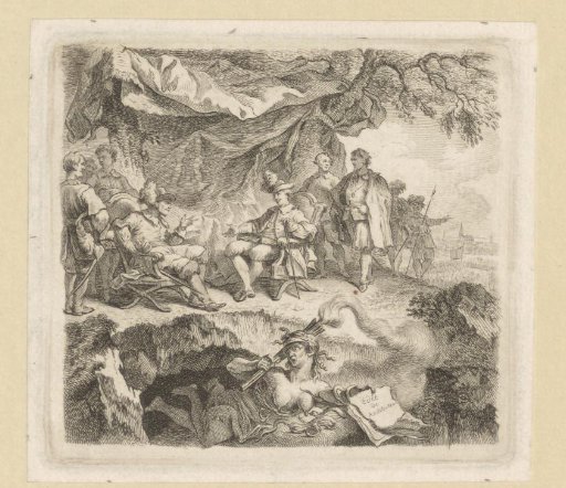 Meeting of George William of Brandenburg and Gustavus Adolphus, King of Sweden