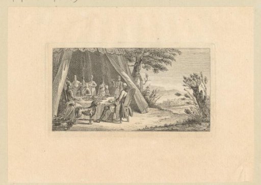 Feast in a tent
