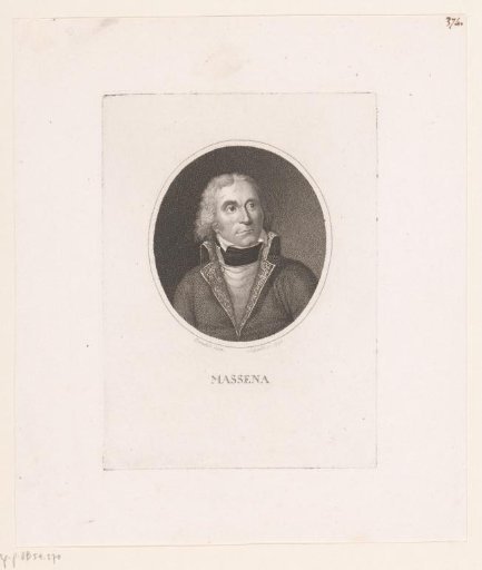 Portrait of André Masséna, Duke of Rivoli, Prince of Essling