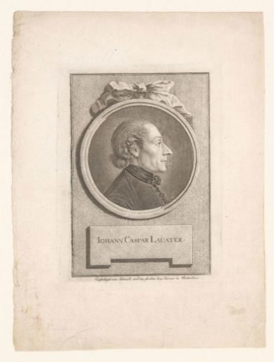 Portrait of Johann Caspar Lavater