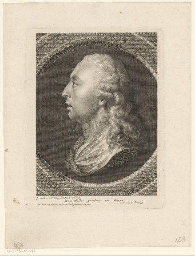 Portrait of Joseph von Sonnenfels