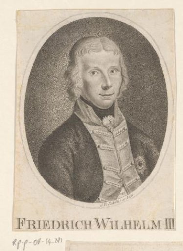 Portrait of Frederick William III, King of Prussia