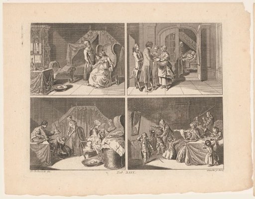 Three pious sayings, princely feast