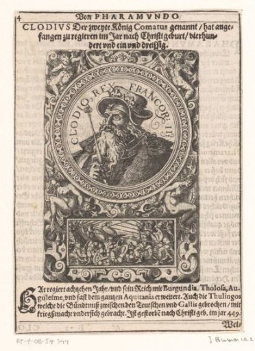 Portrait of Chlodio, King of the Franks