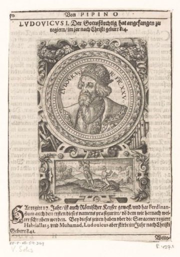 Portrait of Louis the Pious
