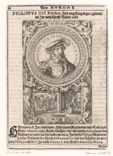 Portrait of Philip IV the Fair, King of France