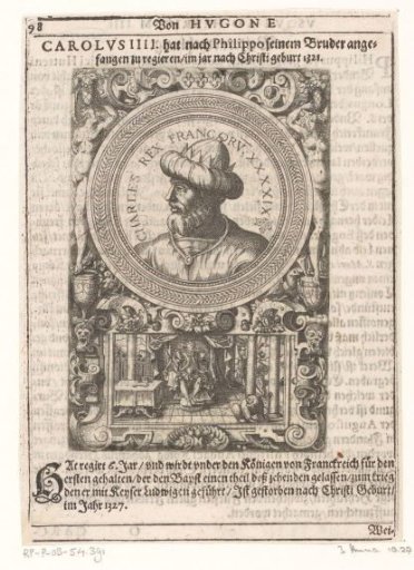 Portrait of Charles IV, King of France and Navarre